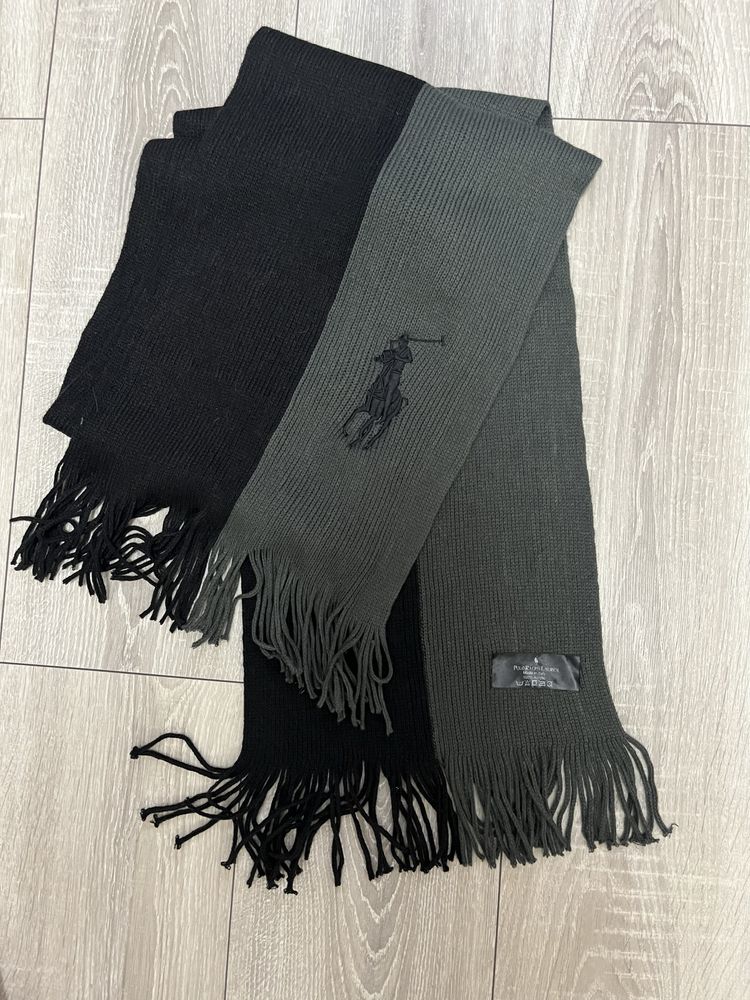 Шарфы Versace, Polo Ralph Lauren, Burberry, Alexander McQueen