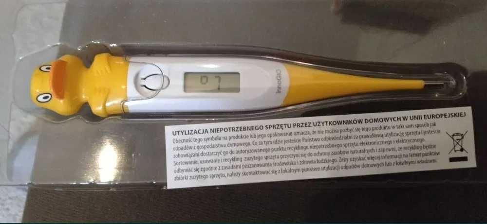 Termometr INNOGIO GIO-503 dla dziecka cyfrowy GIOflexi Frog żabka