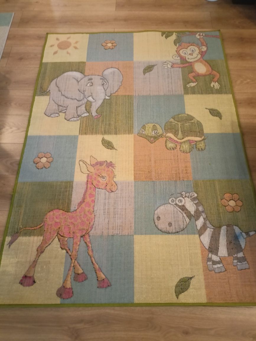 Dywan dziecięcy zoo 170x120