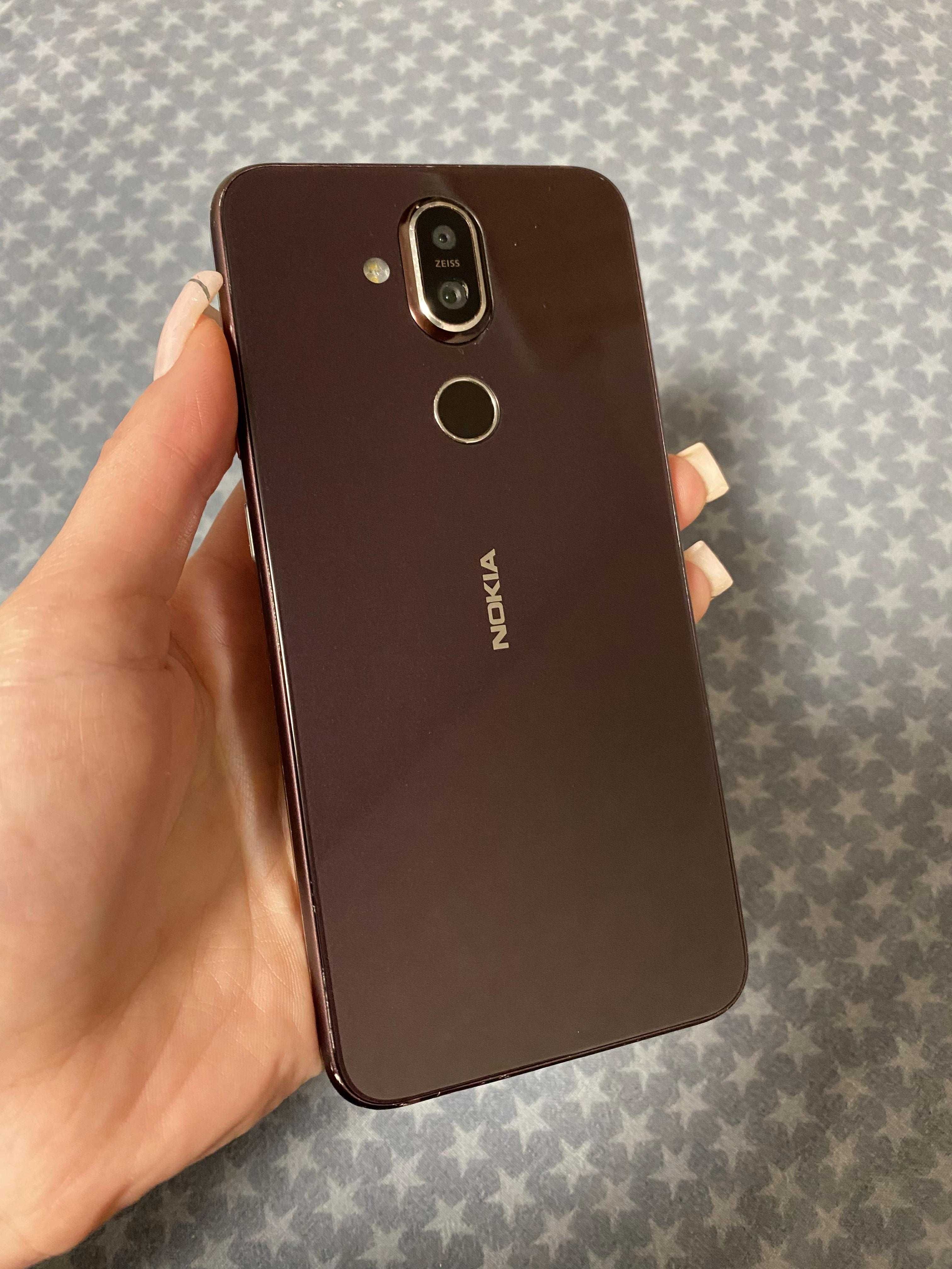 Смартфон Nokia 8.1 4/64Gb NFC На 2 Сім Карти Бордовий