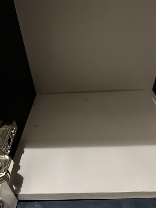 Słupek łazienkowy wiszący Mirano Azzura 30 cm granatowy