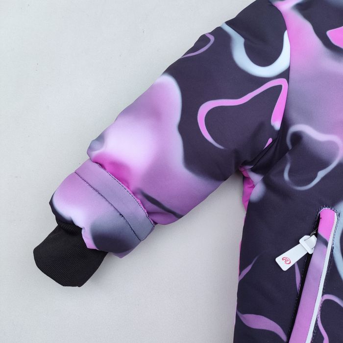 Зимовий термо комбінезон для дівчаток на зріст 86,92,98,104,110