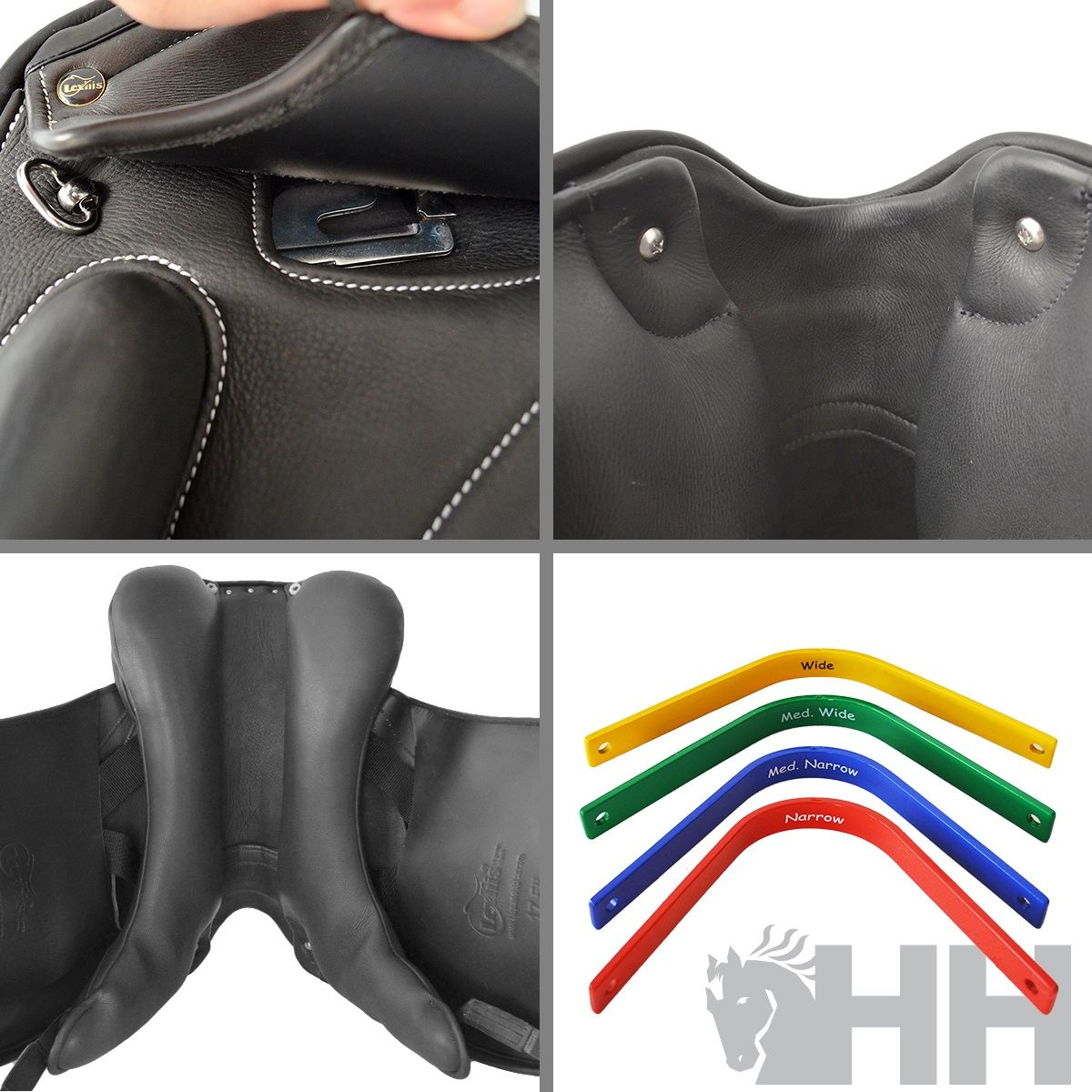 Vendo sela de dressage lexhis nasia 17"