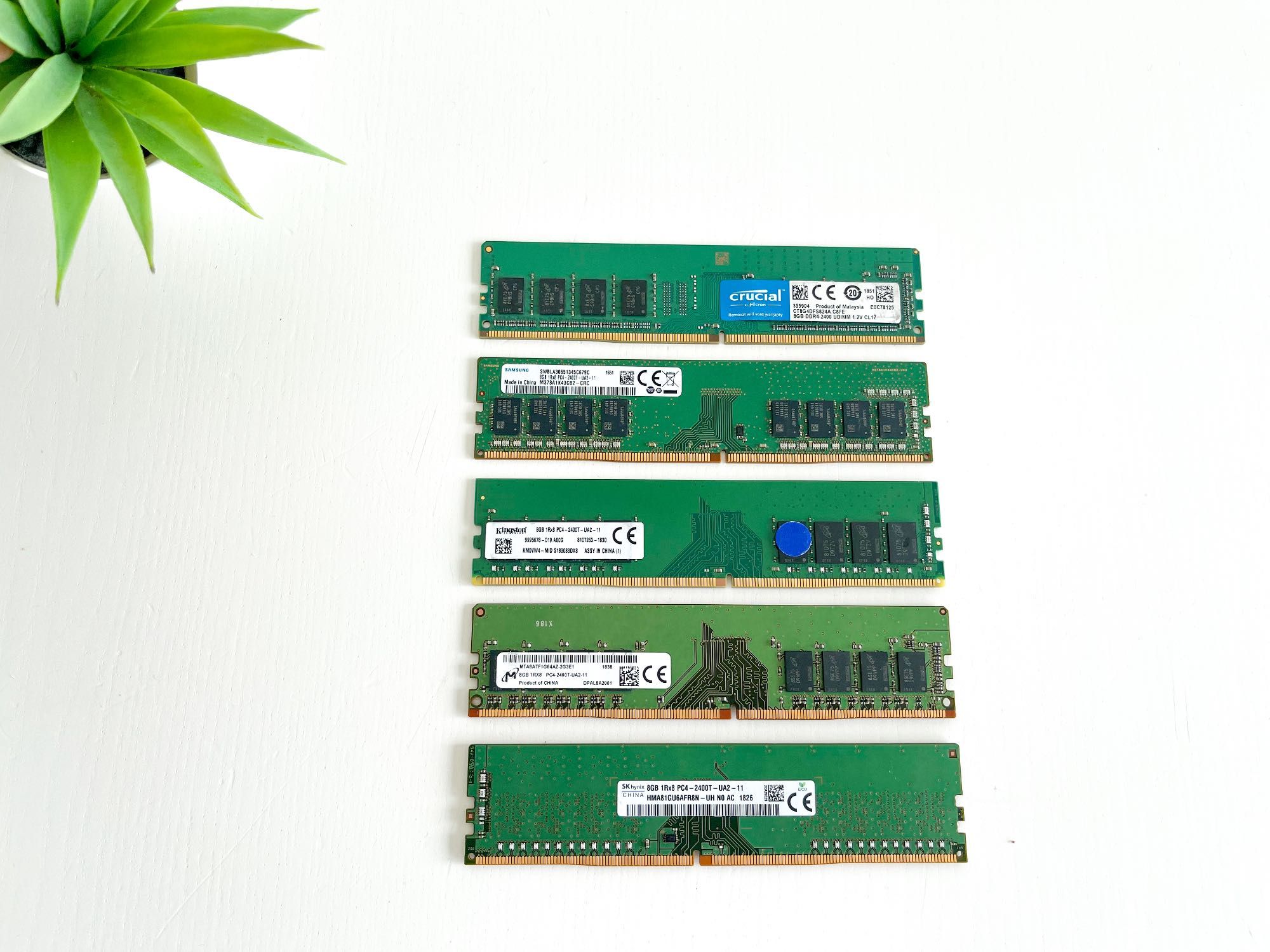 Memória 8GB DDR4 2133 MHz - desktop