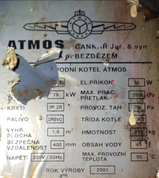 Котел ATMOS DC 18S