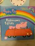 Peppa Pig , Kolorowa tęcza + DVD.