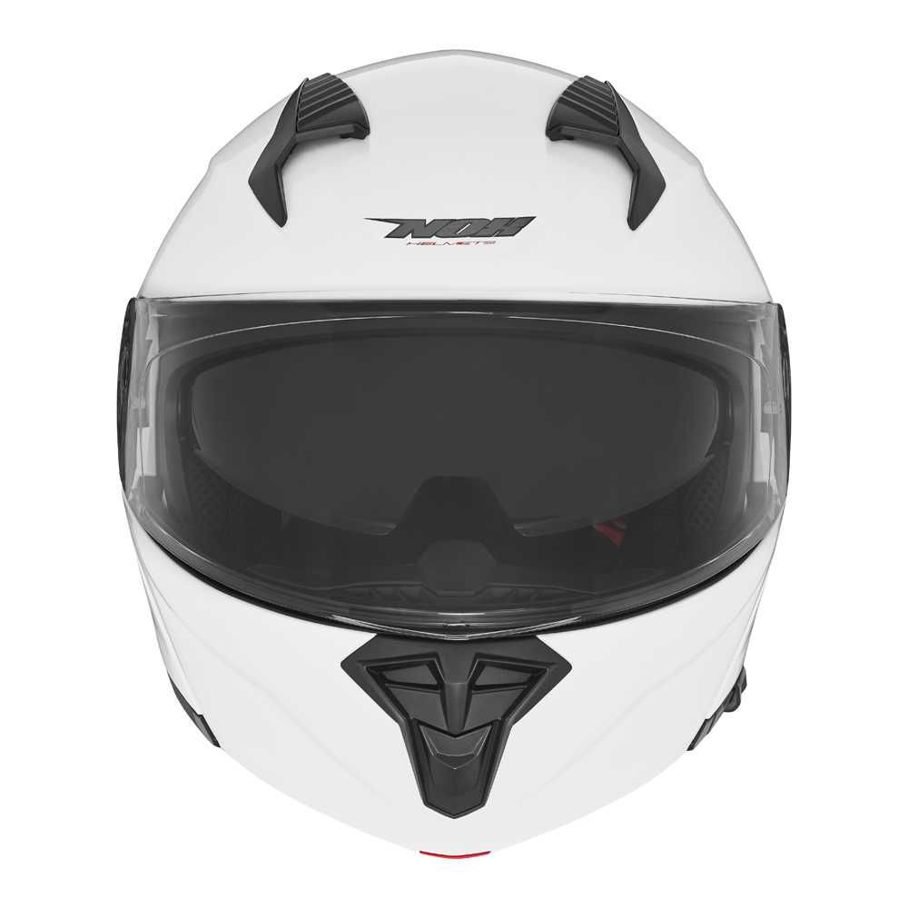 Kask Szczękowy NOX N968 BIAŁY rozm. M ECE 22.06 blenda nosek