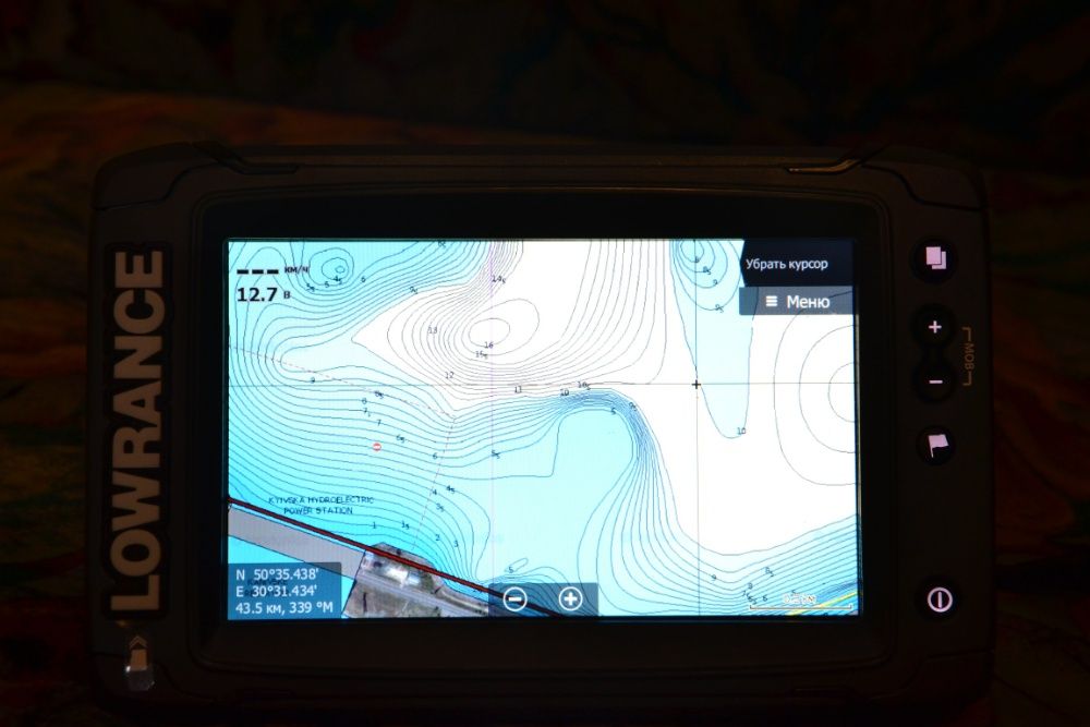 Garmin, Lowrance, эхолот, карта глубин.