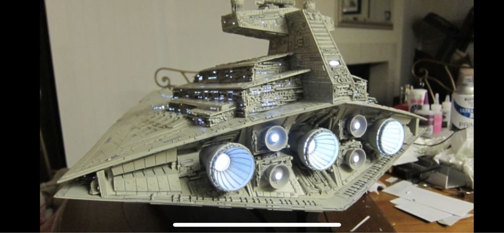 Star wars imperial  class star destroyer 1/2256 scale Anigrand