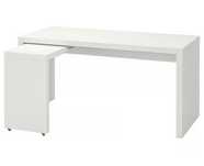 Biurko Ikea Malm z dostawką