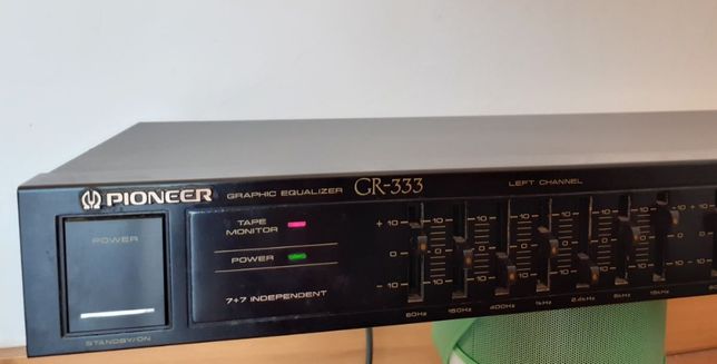 Pioneer GR-333 equalizador gráfico/tape monitor