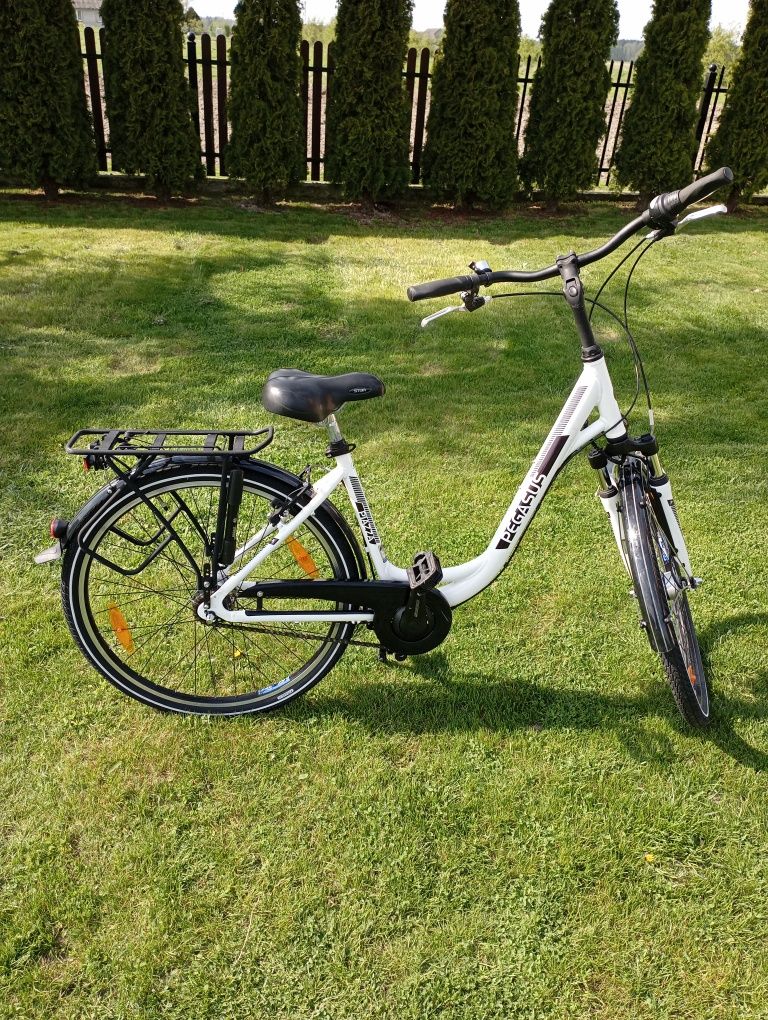 Sprzedam piękny i zadbany aluminiowy rower Pegasus Piazza 26cali.