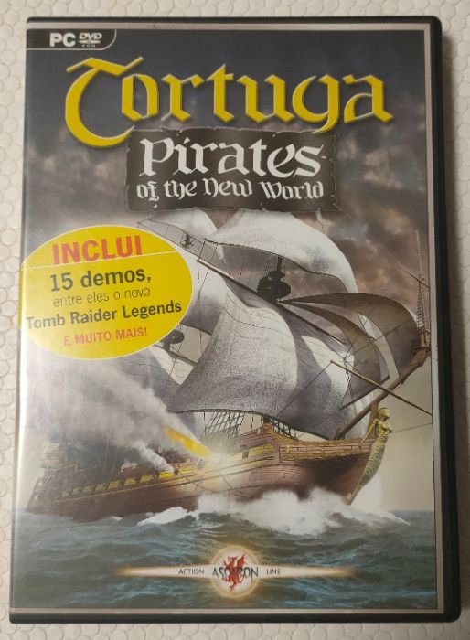 Tortuga Pirates of the New World Jogo PC DVD