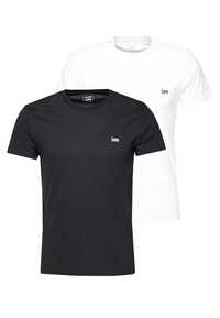 LEE oryginalny 2-pak koszulka T-shirt czarny i biały sklep 239zł
