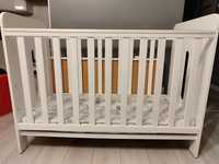 Łóżeczko dziecięce niemowlęce  120x60 białe dla dziecka