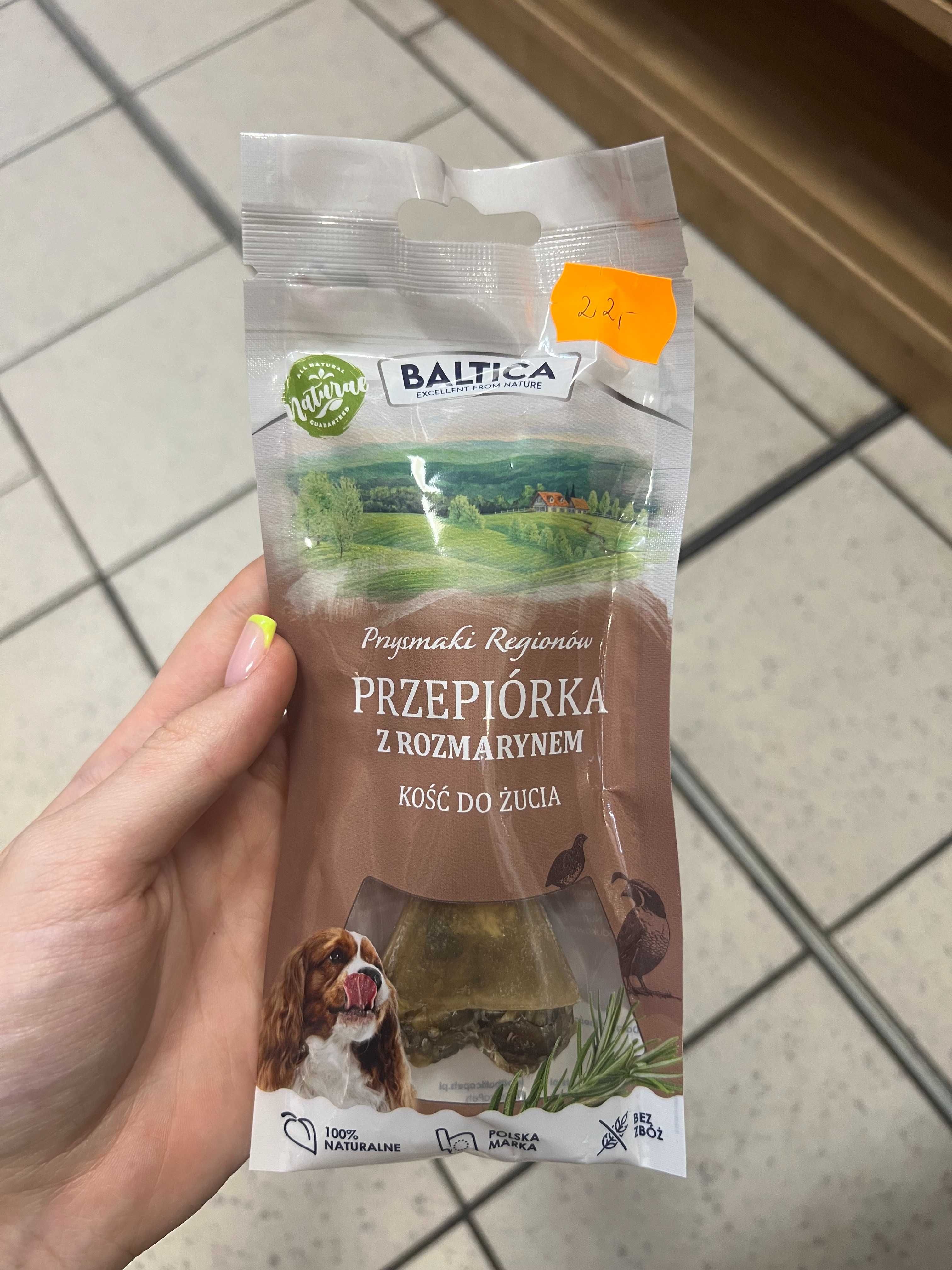 Baltica kość  z przepiórką