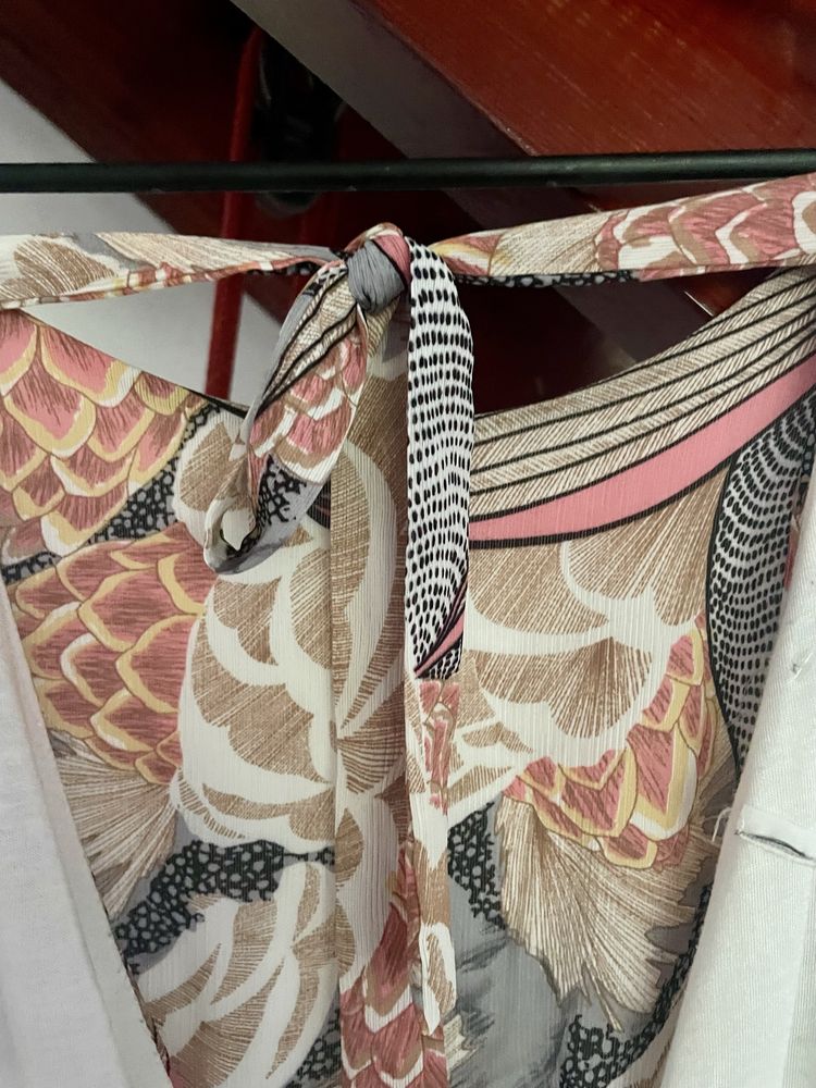 Sukienka Letnia zwiewna plus size Zizzi Plus size XL 48 nietoperz