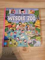 Książka z otwieranymi okienkami "Wesołe Zoo"