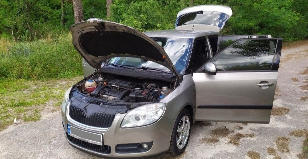 Skoda Fabia, 2 покоління, двигун 1,4 (газ/бензин), 2007 р.в.