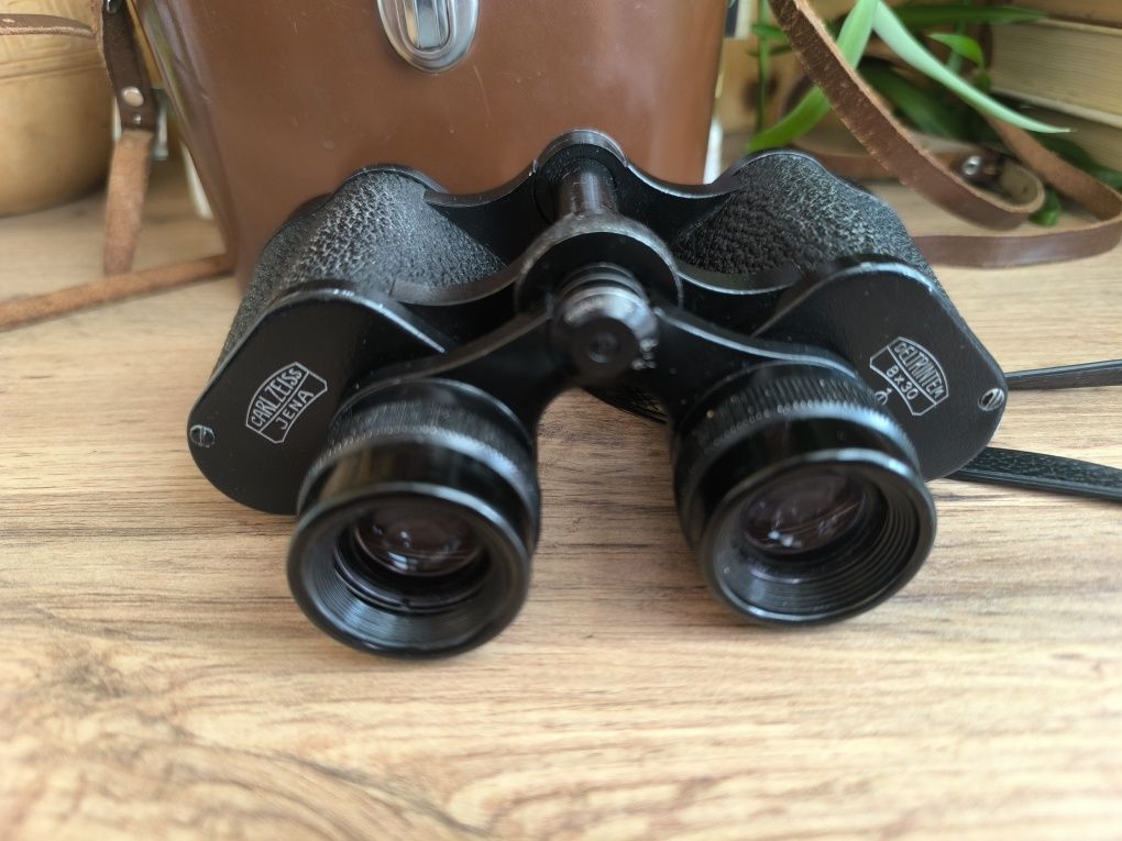 Бинокль carl zeiss jena deltrintem 8x30 1972г. с кофром