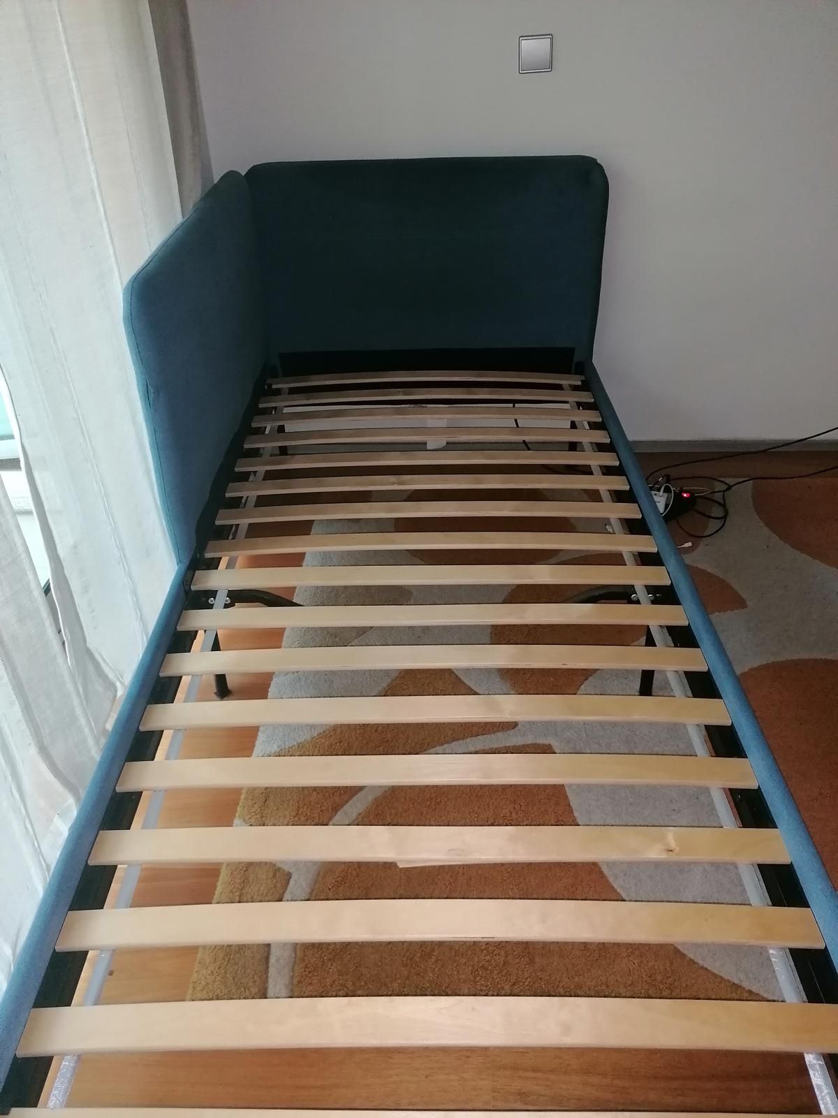 Cama individual solteiro com colchão