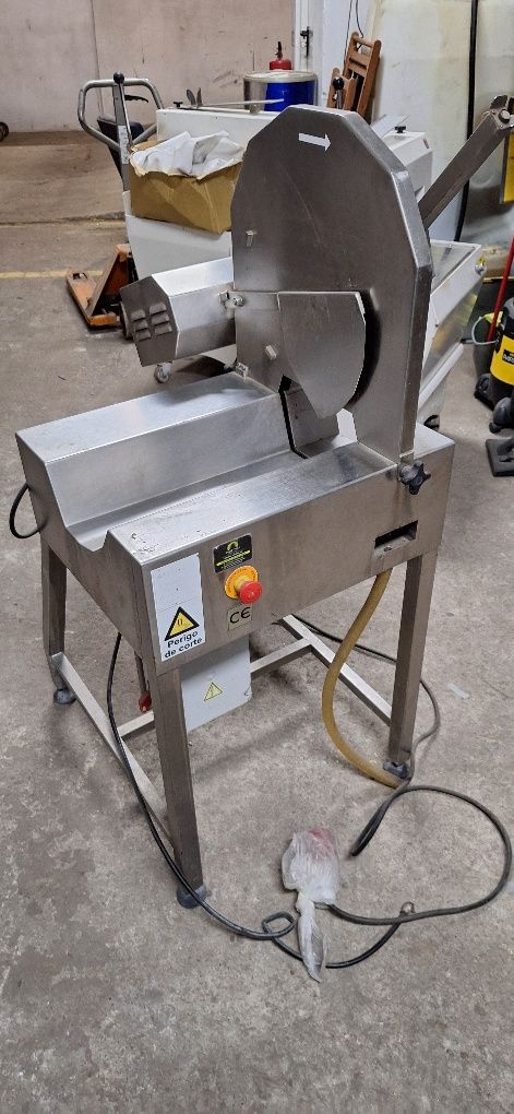 Máquina de cortar peixe de disco