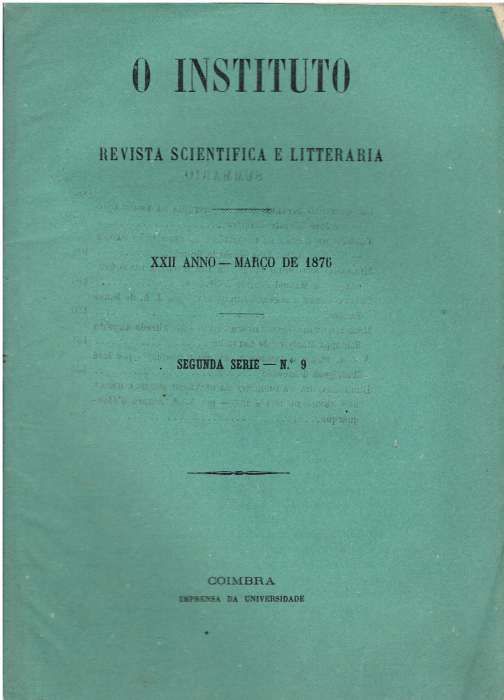 1012 -O Instituto- Revista Scientifica e Litterária