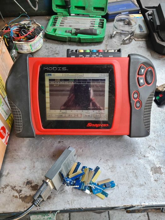 snapon modis tester diagnostyczny oscyloskop 4 kanałowy