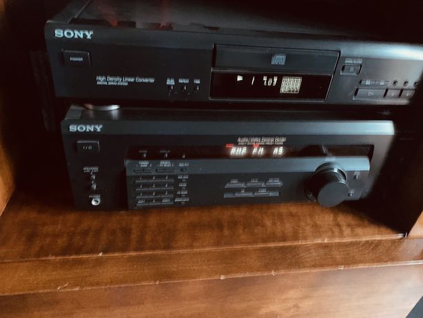 Zestaw stereo SONY Wzmacniacz STR-DE-135/ CD/Kolumny Skart