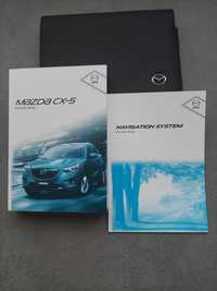 Mazda CX5 CX-5 roczniki 12-15 Instrukcja Obsługi i Nawigacji etui