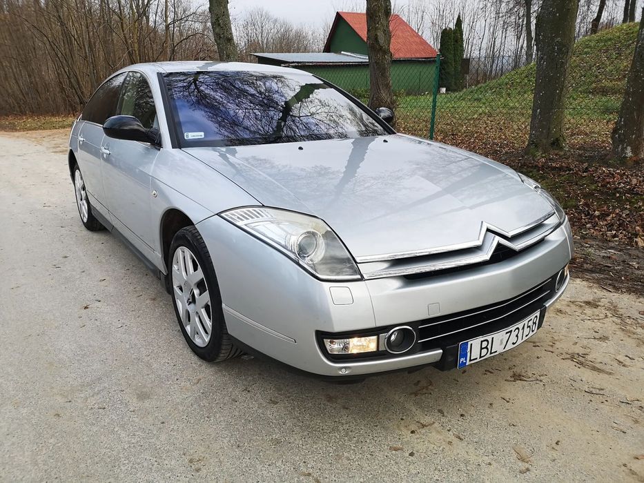 Citroën C6 2,7 Hdi, stan BDB, doinwestowany - bogate wyposażenie