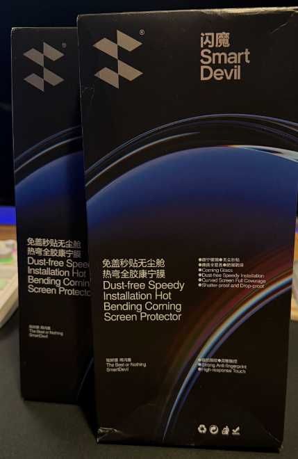 Защитное стекло SmartDevil Hot Bending 16 Pro Max