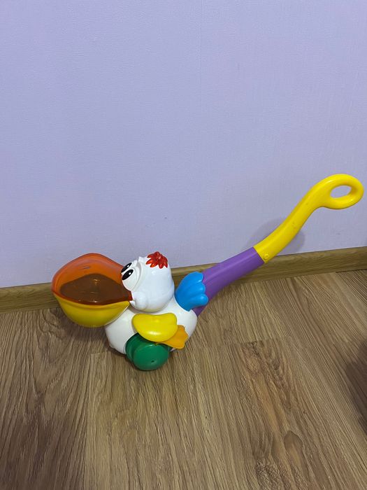 Каталка пелікан та слоник циркач