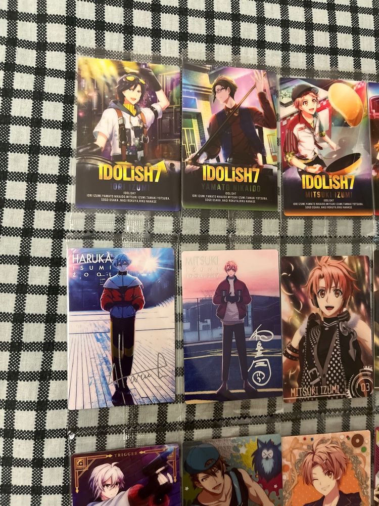 Оринальні аніме картки Idolish7