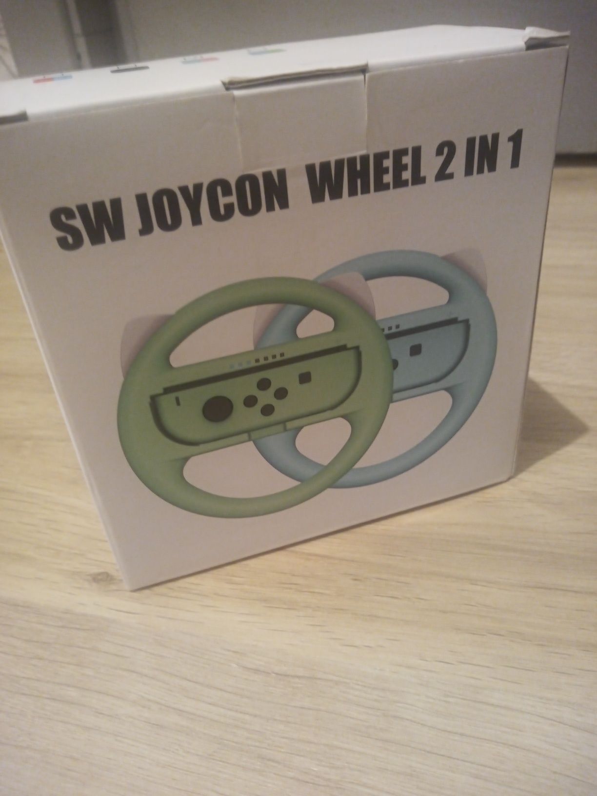 Kierownica na kontrolery Joy-Con do Nintendo Switch ( różowy, zielony)