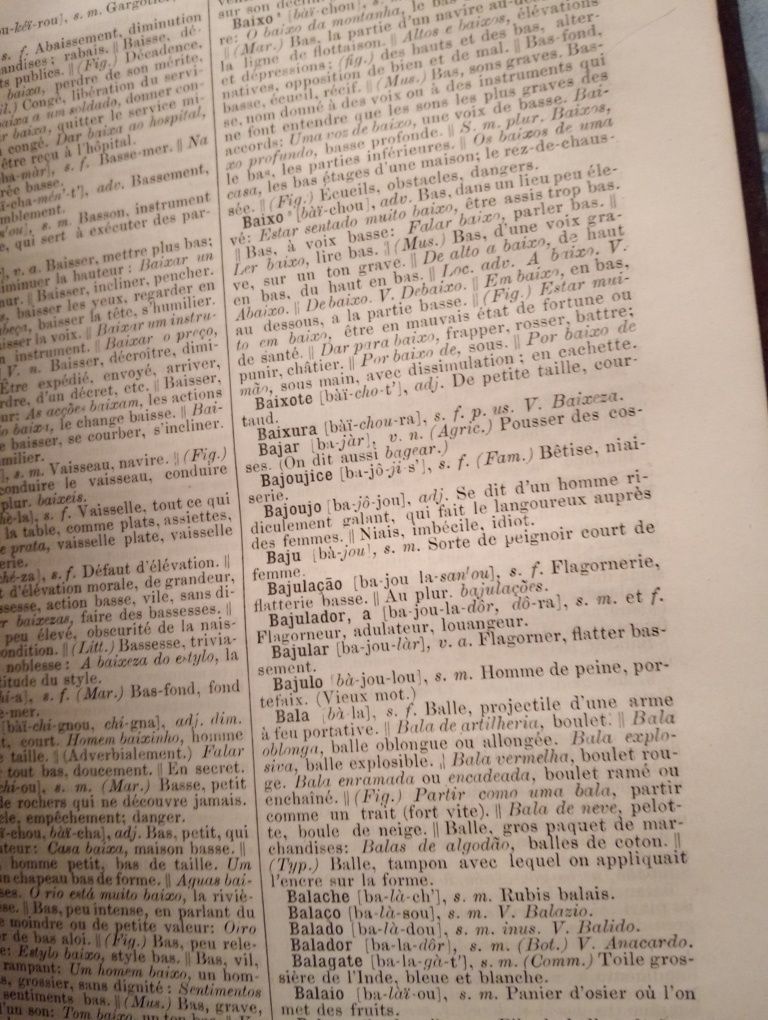 Dicionário Domingos Azevedo 1889