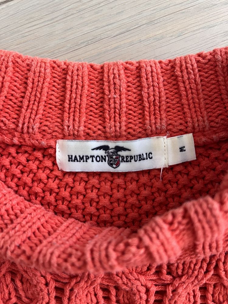 Dyniowy sweter jesienny