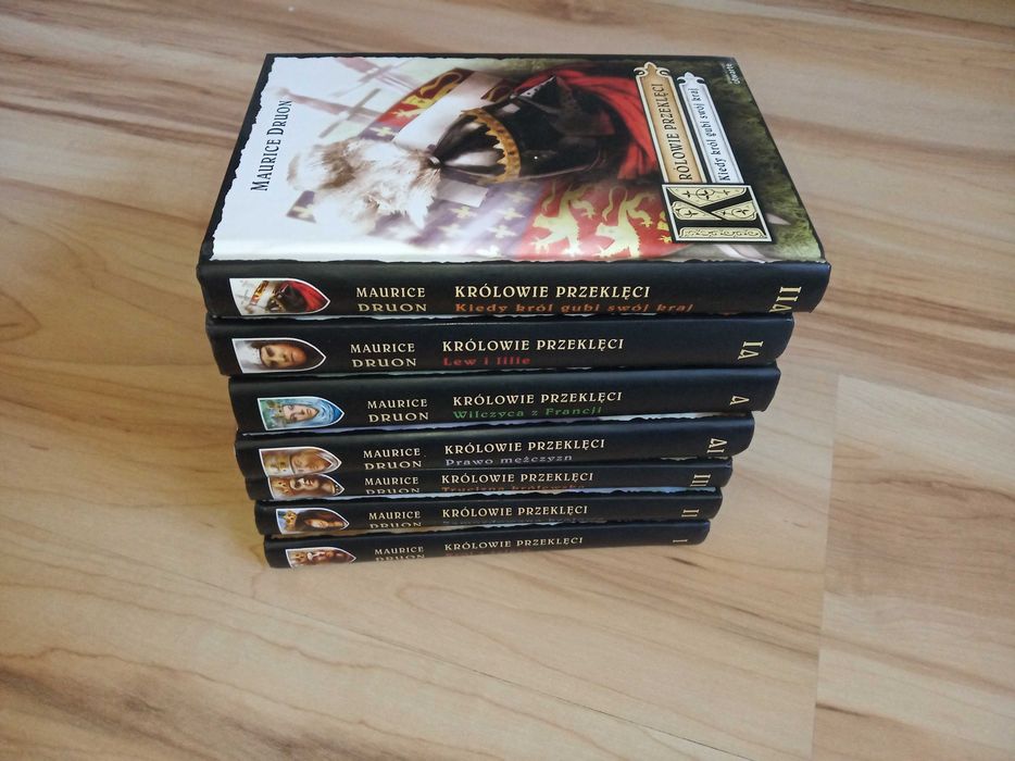 Królowie przeklęci. Tom 1-7 Maurice Druon