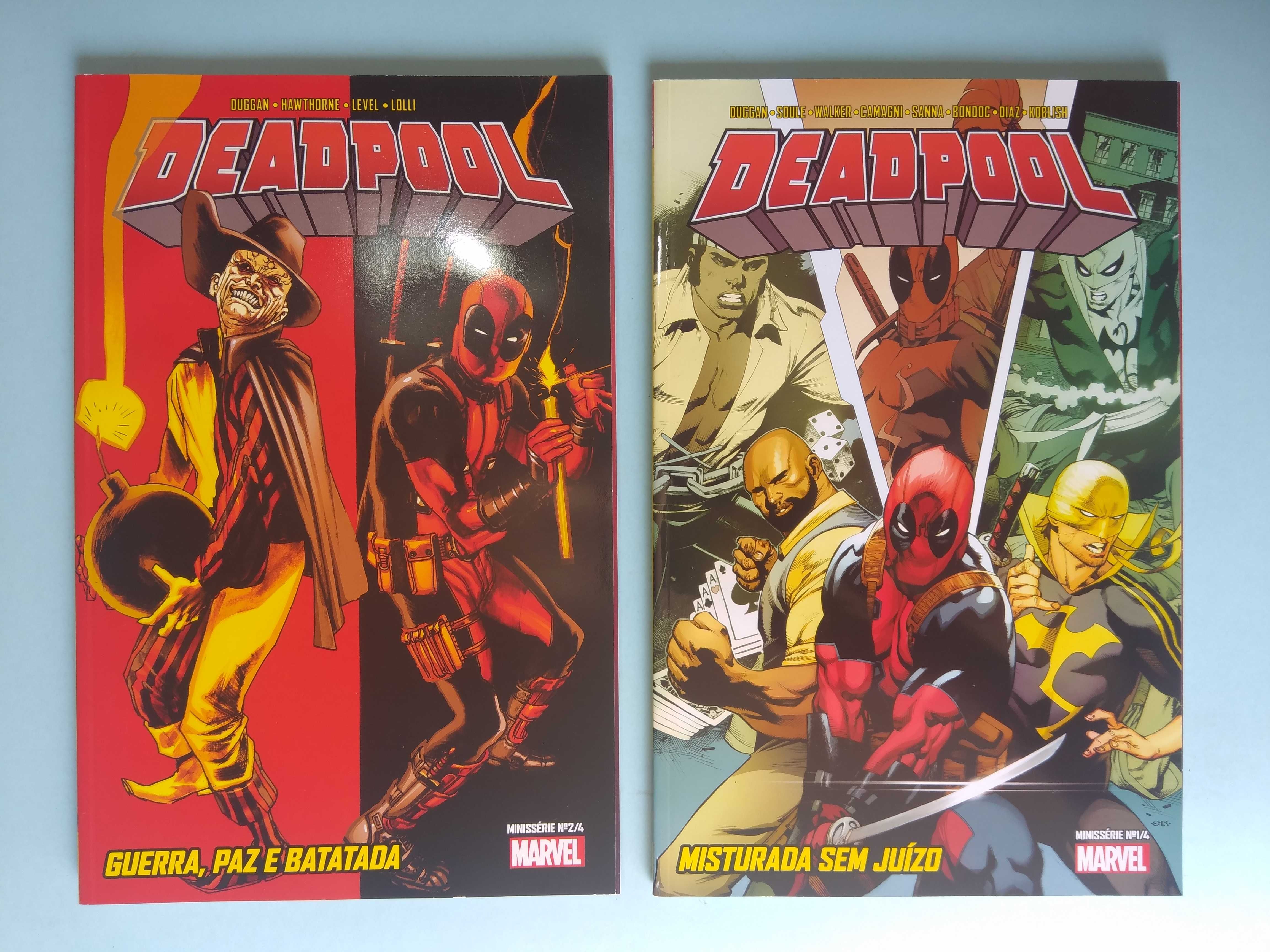 DEADPOOL - Minissérie completa # 1-4 Editora Goody