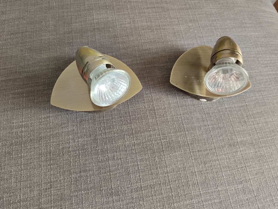 Kinkiety punktowe 2 szt (bez żarówek!)