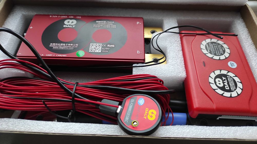 Daly Smart Bms 8S 16S 150A +Active Balancer 1A+Bluetooth