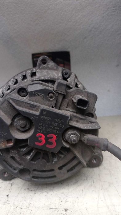 Alternador Renault Kangoo         Ref: 0 1 2 4 5 2 5 1 3 9