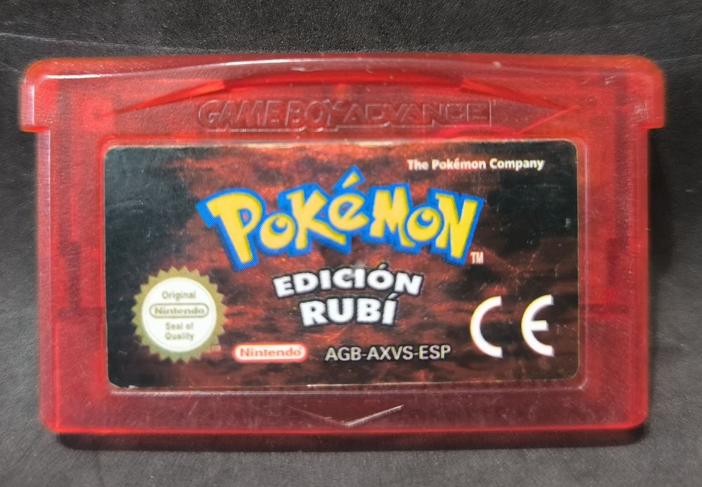 Jogo gameBoy advance Pokémon ruby