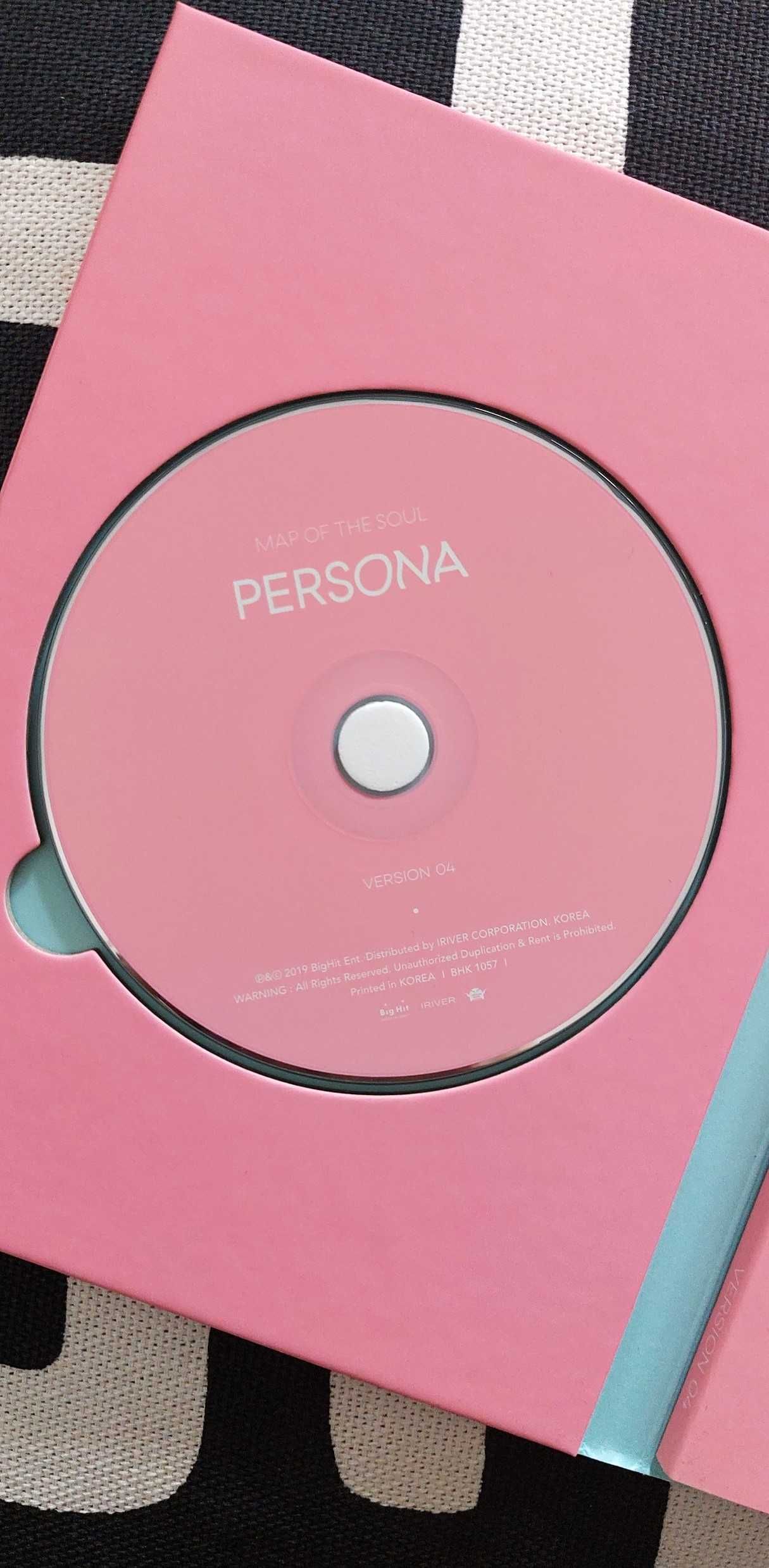 BTS - Map Of The Soul: Persona (ver. 4) | c/ tudo + photocard Jungkook