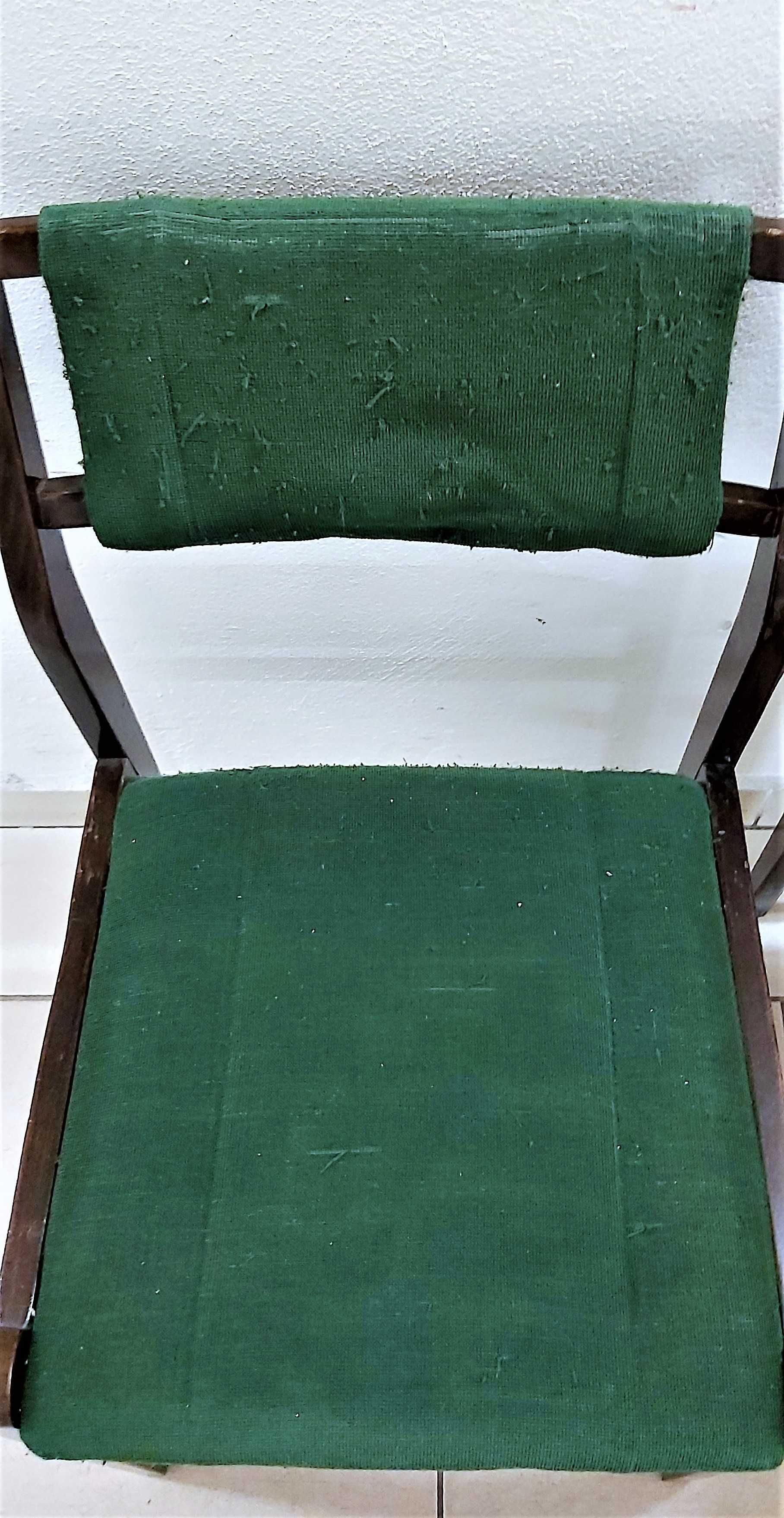 krzesła zielone klasyczny wzór skarby PRL TRANSPORT
