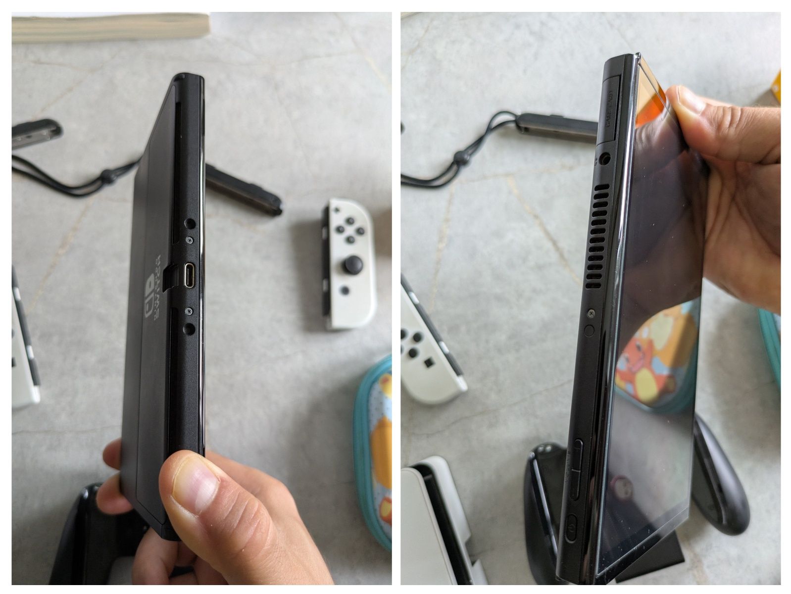 Switch Oled stan idealny z masą akcesoriów i grą
