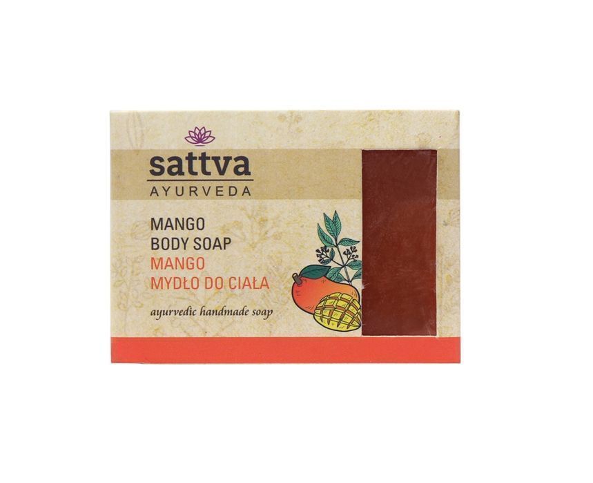 Sattva Body Soap Indyjskie Mydło Glicerynowe Mango 125G (P1)