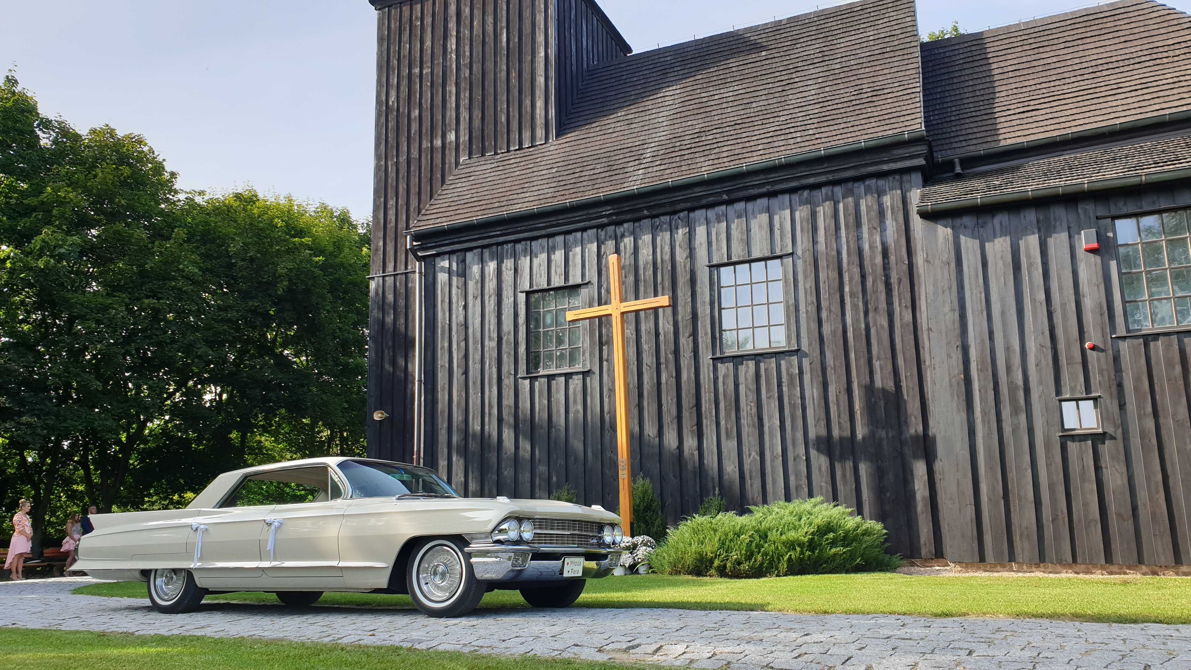 Auto do ślubu Auto na wesele samochód do ślubu Cadillac Deville Klasyk