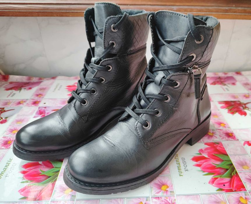 Черевики жіночі шкіряні