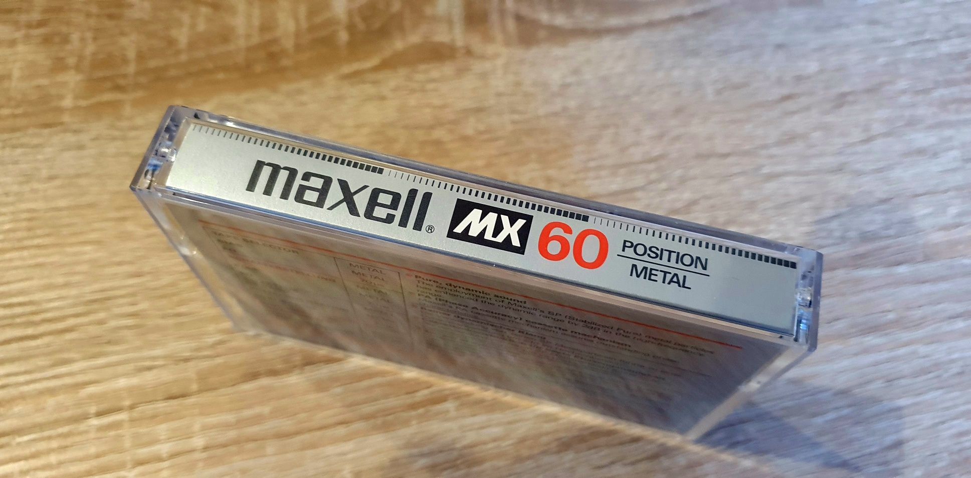 Kaseta magnetofonowa Maxell MX Metal 60
